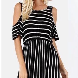 Black & White Maxi Dress